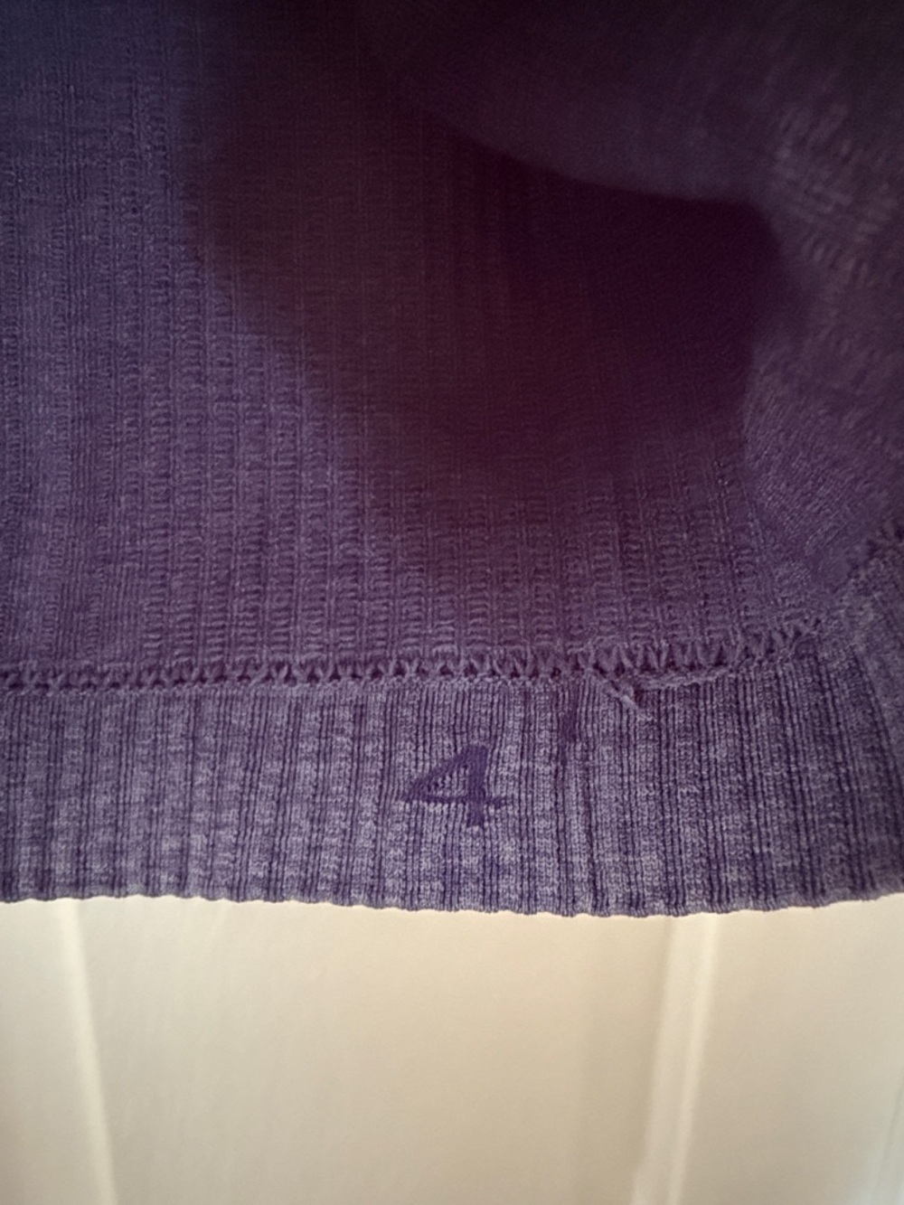 NWOT - Lululemon Ebb to the Street Tank Top - Grape mist - size 4 - Picture 5 of 9